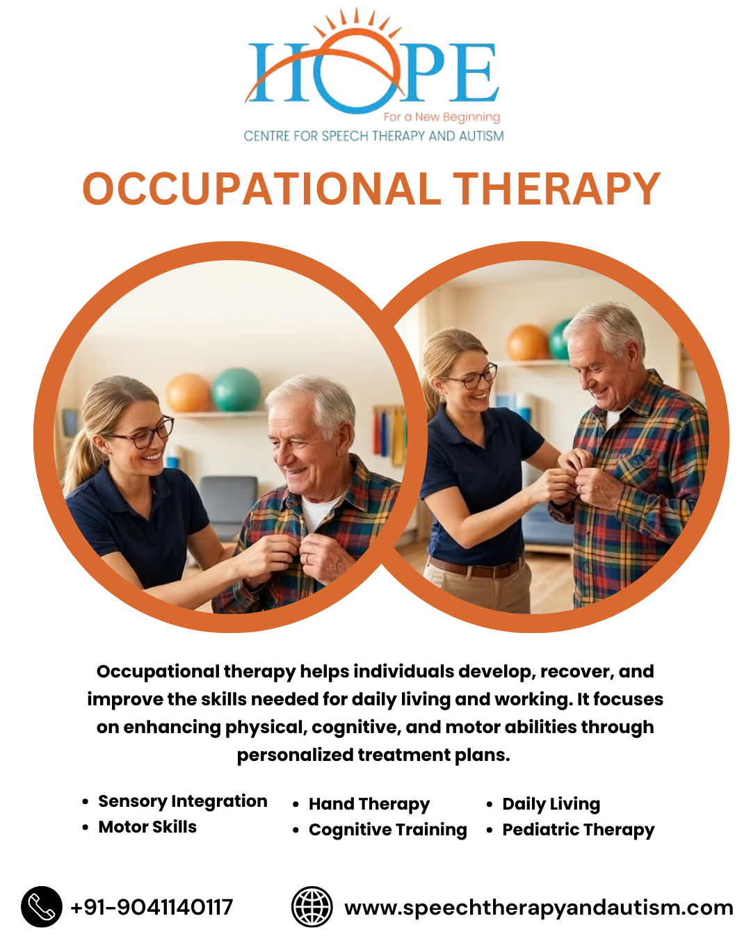 best occupational speech therapy in ludhiana
